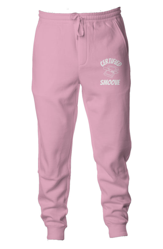 certified smoove unisex fleece joggers - Pink