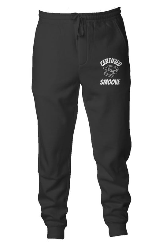 Certified Smoove Unisex Fleece Joggers - Black